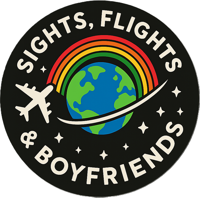 Sights, Flights & Boyfriends logo